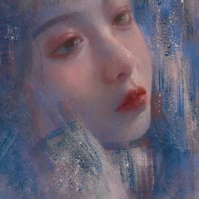 13张超精致手绘唯美女生头像，氛围感拉满