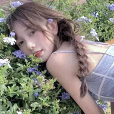 20张森系真人女生治愈风仙气头像合集