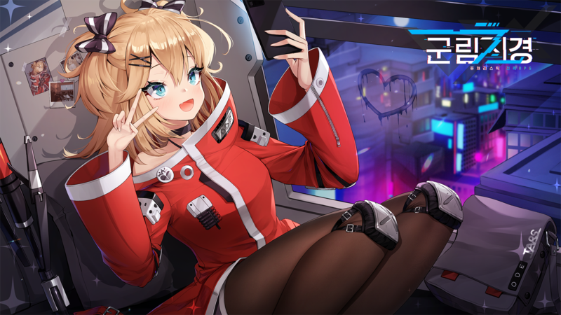 谁能拒绝这种2D手绘动漫少女壁纸