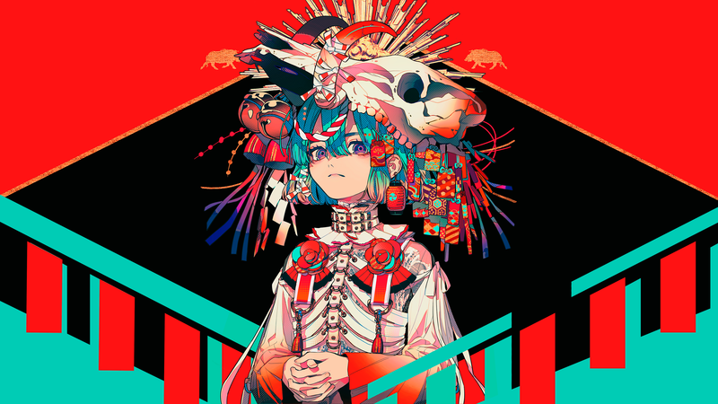 这组壁纸太绝了！Akiakane笔下的原创动漫少女+LOL角色高清美图