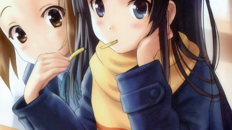 轻音少女同人壁纸合集 软萌少女干饭日常