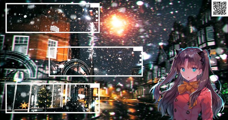 Fate系列绝美壁纸合集 圣杯之战FGO动漫少女雪景蓝瞳高清图