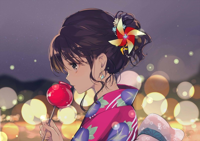 超绝二次元少女数字画作 高清壁纸合集