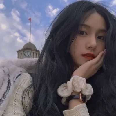 12张青春活力女生真人头像 快存来换头像啦