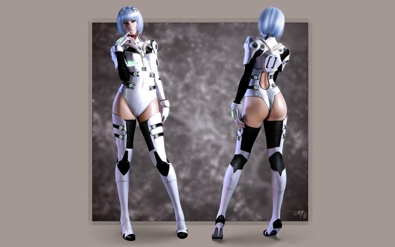 这组壁纸太绝了！新世纪福音战士绫波丽高清cosplay图直接拉满氛围感