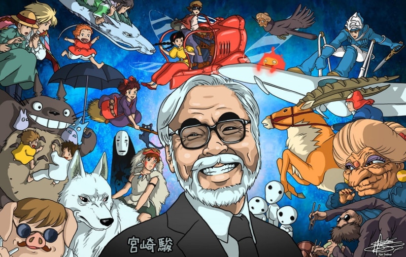 宫崎骏吉卜力动画壁纸合集 480P高清动漫原画