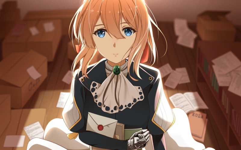 这组金发蓝眼的二次元三次元壁纸太绝了