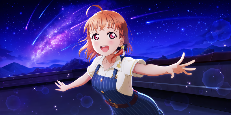 LoveLive系列高清壁纸来啦！高海千歌夜间星空造型美翻了
