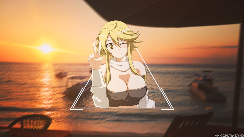 《斩！赤红之瞳》动漫少女画中画高清壁纸合集