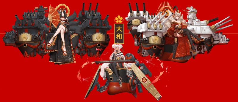 这组图全是碧蓝航线同人插画