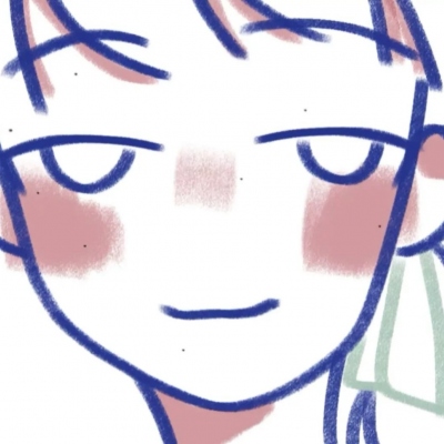 手画可爱女生简易头像合集 共5张