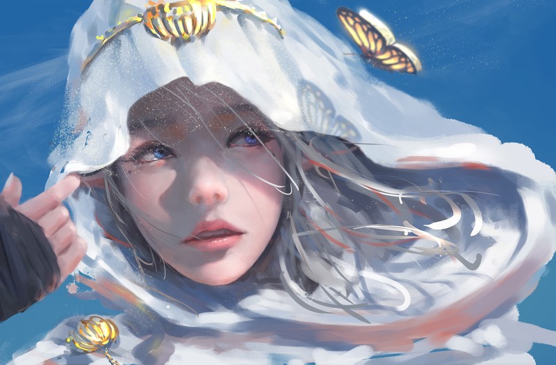 WLOP笔下的幻想少女壁纸合集