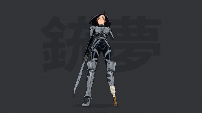 铳梦 阿丽塔战斗天使壁纸合集