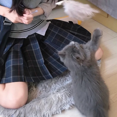 超酷不露脸半身JK女生头像合集 共11张