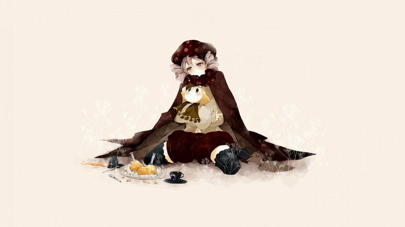 让人戳中emo点的治愈系孤独少女壁纸