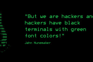 极客趣味壁纸！Linux企鹅搭双屏ASCII艺术桌面