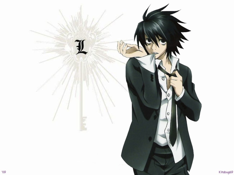 死亡笔记L西装壁纸合集