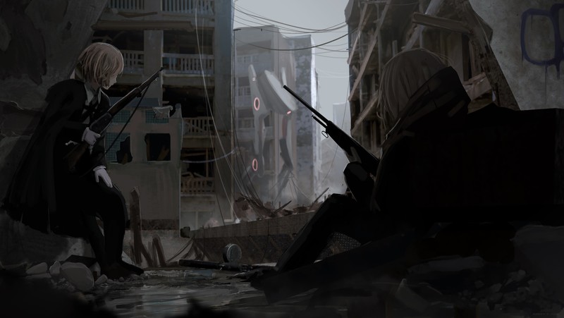 枪械少女动漫壁纸