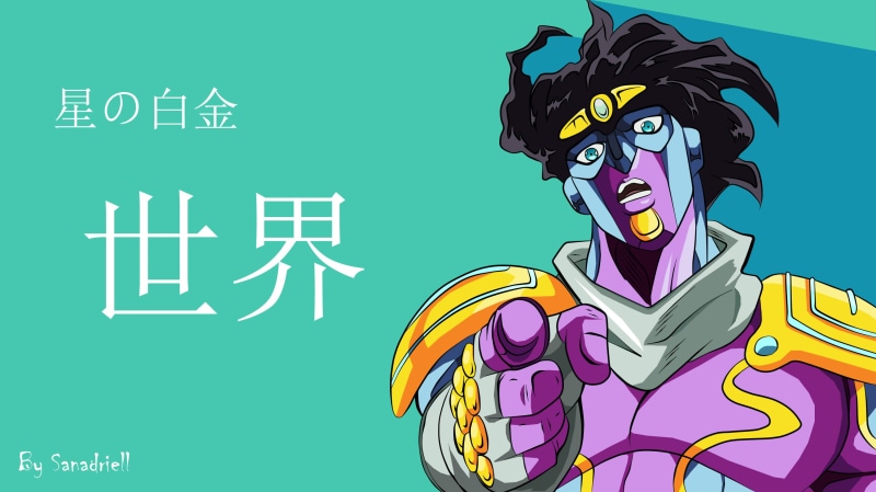 《JOJO的奇妙冒险》2K高清壁纸合集 承太郎白金之星等经典角色上线