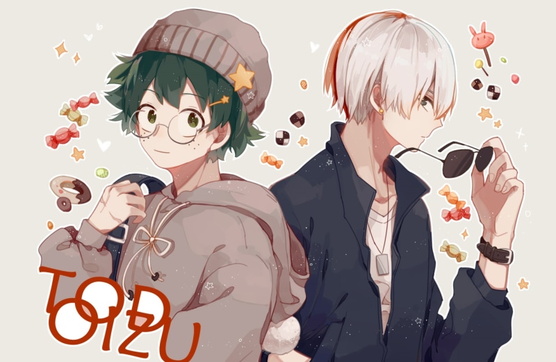 我的英雄学院超清壁纸分享 绿谷出久 轰焦冻