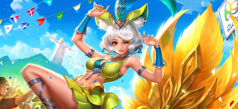 这款色彩拉满的二次元少女壁纸，直接戳中你的心巴！