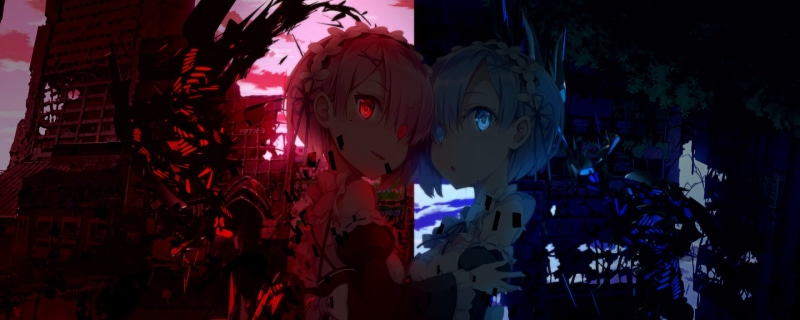 多款双屏动漫风景高清壁纸合集