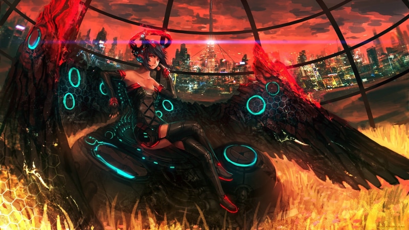 这组动漫插画太绝了