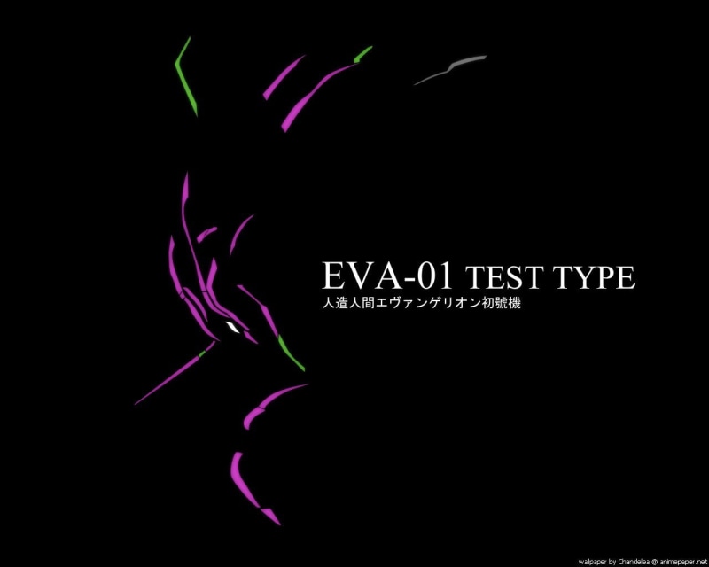 没人的影棚布景 留足空白的EVA主题壁纸