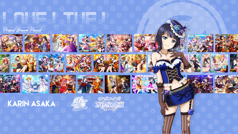 LoveLive！美少女动漫拼贴壁纸