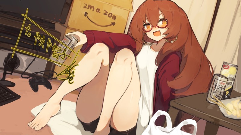 快看！超绝二次元少女手绘壁纸合集