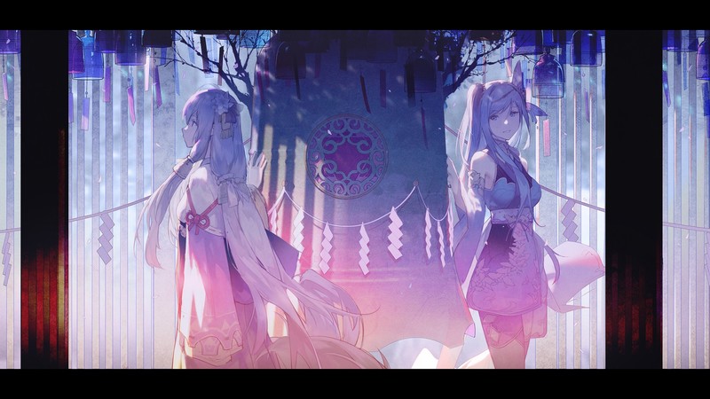 动漫少女数位绘壁纸合集