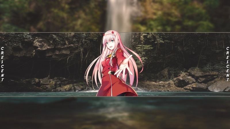 这款国家队02壁纸太绝了！画中女孩粉发红眸太戳人