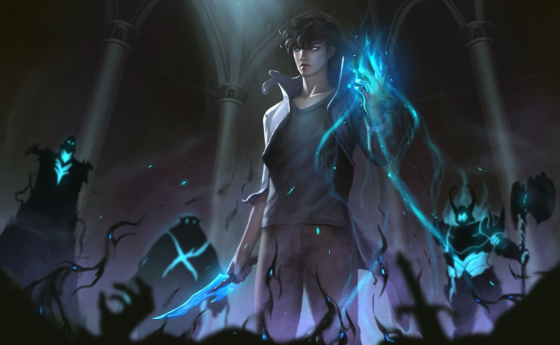 我独自升级程肖宇壁纸