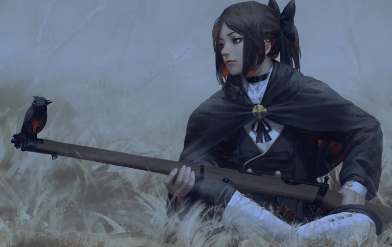 狙击手少女的幻想战场