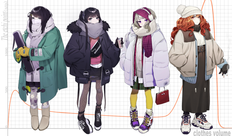 这套少女动漫插画壁纸合集