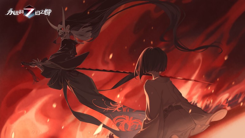 永远7th之都 二次元少女幻想风高清壁纸