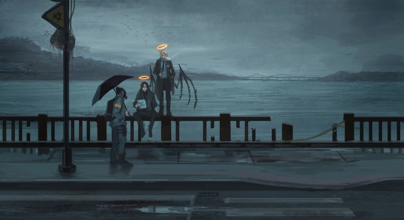 这组动漫伞主题壁纸太绝了