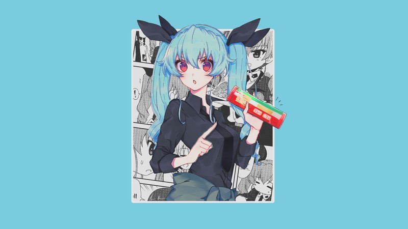少女与战车全员集结！极简风壁纸合集