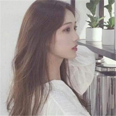 超火的女生侧脸高清头像合集 共12张