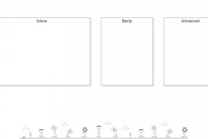 1920×1080分辨率的ASCII数字艺术花园壁纸