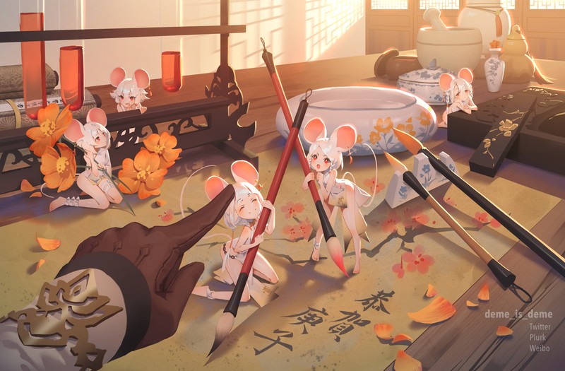 少女前线同人二创立绘合集