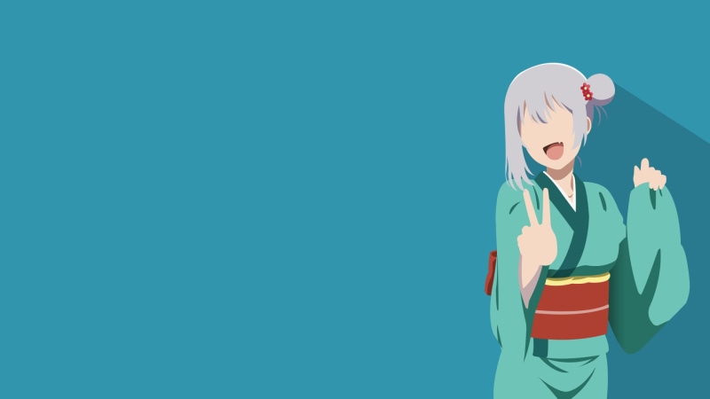 《超绝！手办学姐和风浴衣壁纸合集 1080P/2K/4K全有》