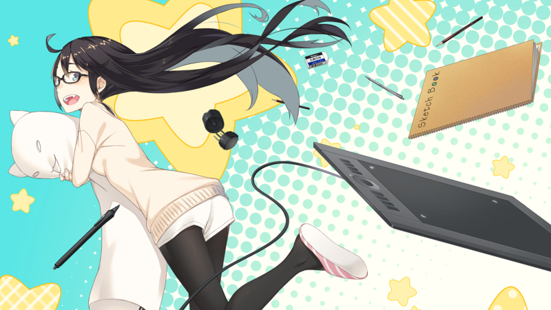 这是一组动漫女生壁纸合集