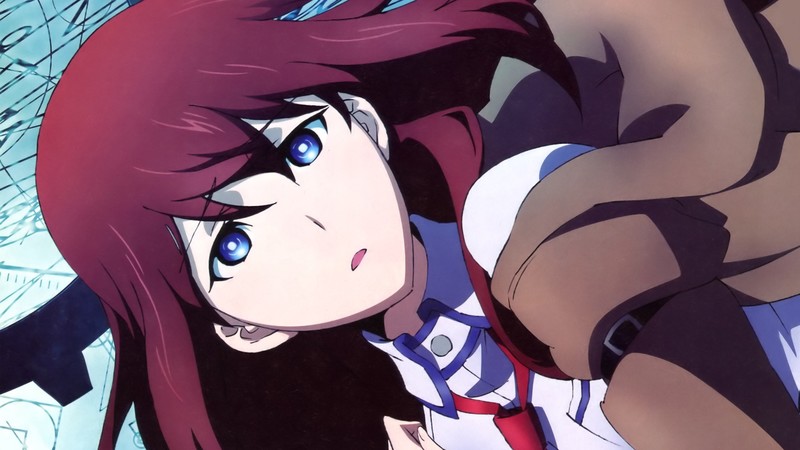 《命运石之门》牧濑红莉栖 蓝眸少女动漫壁纸合集