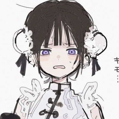 女生专属可爱手绘动漫头像 9张合集