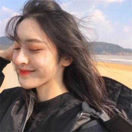 女生海边真人头像合集 共14张