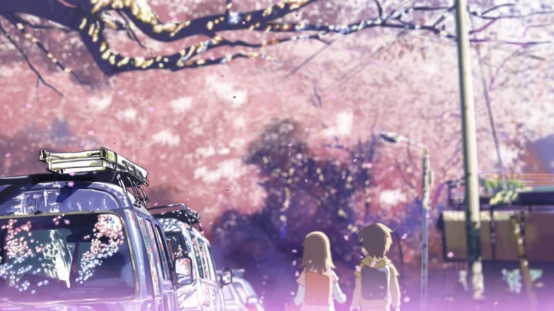 《秒速五厘米》樱花雪景壁纸合集