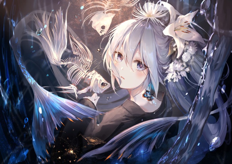 绝美的二次元少女数字艺术壁纸合集