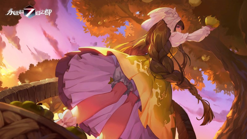 永远7th首都 动漫俯拍高清壁纸