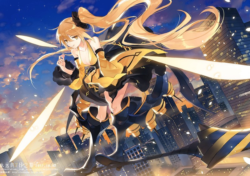 永恒第七之都动漫少女壁纸